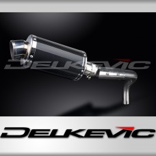 HONDA CB600F HORNET 1998-2002 225mm OVAL CARBON SILENCER EXHAUST KIT