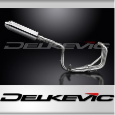 HONDA CB600F HORNET 1998-02 FULL EXHAUST SYSTEM 320mm STAINLESS TRI SILENCER 
