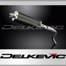 HONDA CB600F HORNET 03-06 HI LEV  350mm CARBON BSAU SILENCER EXHAUST KIT