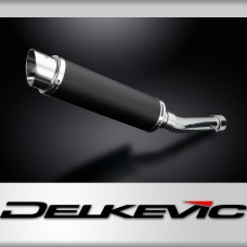 APRILIA RSV1000 MILLE/R/SP 1998-03 350mm ROUND CARBON BSAU SILENCER EXHAUST KIT