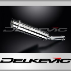 APRILIA TUONO R FACTORY 2002-05 350mm ROUND STAINLESS BSAU SILENCER EXHAUST KIT