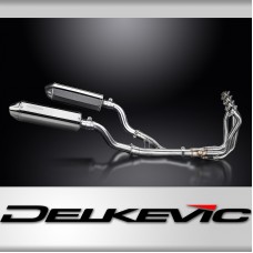 KAWASAKI Z1000SX Z1000 2010> FULL EXHAUST SYSTEM 320mm STAINLESS TRI SILENCER