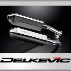 Z1000 SX 1000 NINJA 2011-2014 / 2* TRI-OVAL 320mm (13 inch) LH + RH SILENCERS 304 STAINLESS STEEL 