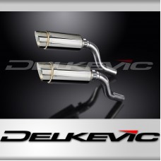 KAWASAKI Z1000SX 2010-19 TOURER 200mm ROUND STAINLESS SILENCER EXHAUST KIT