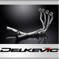 KAWASAKI Z1000 Z1000SX 10-20 STAINLESS STEEL 4-2 DE-CAT EXHAUST DOWNPIPES 