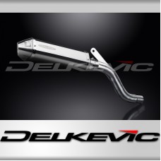 YAMAHA XT600 E 1990-2005 320mm TRI STAINLESS BSAU SILENCER EXHAUST KIT