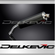 BMW F800 GT 2013-2018 450mm OVAL CARBON BSAU SILENCER EXHAUST KIT