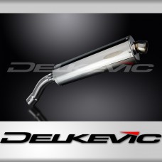 BMW F800 R 2009-2019 450mm OVAL STAINLESS BSAU SILENCER EXHAUST KIT