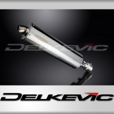 BMW HP4 1000 2013-2015 450mm Oval Stainless Exhaust Silencer Can Kit