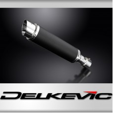 BMW HP4 1000 2013-2015 350mm Round Carbon Exhaust Silencer Can Kit