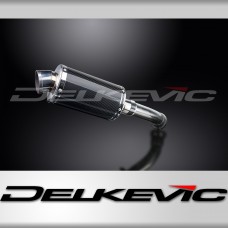 BMW K1200S 2005-2009 225mm OVAL CARBON SILENCER EXHAUST KIT