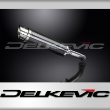 BMW K1200S 2005-2009 350mm CARBON ROUND BSAU SILENCER EXHAUST KIT