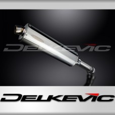 BMW K1300GT 2009-2016 Delkevic 450mm Oval Stainless Exhaust Silencer Can Kit