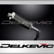 BMW K1300S 2009-2016 Delkevic 350mm Oval Carbon Exhaust Silencer Can Kit