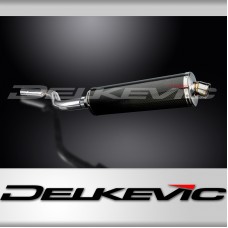 BMW R1100 R1150RS 1993-2005 450mm OVAL CARBON BSAU SILENCER EXHAUST KIT