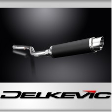 BMW R1100RT R1150RS 1993-2005 350mm CARBON ROUND BSAU SILENCER EXHAUST KIT 