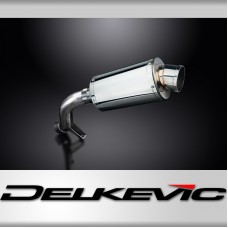 BMW R1200GS 2004-2007 225mm OVAL STAINLESS SILENCER EXHAUST KIT