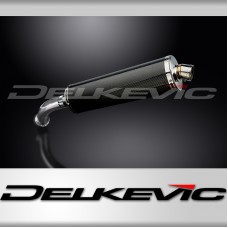 BMW R1200GS 2010-2013 450mm OVAL CARBON BSAU SILENCER EXHAUST KIT