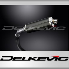 BMW R1200GS 2010-2013 350mm OVAL CARBON BSAU SILENCER EXHAUST KIT