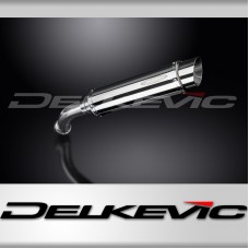 BMW R1200GS 2010-2013 350mm ROUND STAINLESS BSAU SILENCER EXHAUST KIT