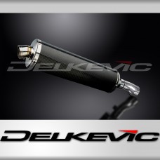BMW S1000RR 2010-2014 450mm OVAL CARBON BSAU SILENCER EXHAUST KIT