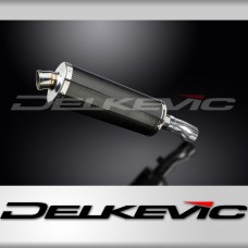 BMW S1000RR 2010-2014 350mm OVAL CARBON BSAU SILENCER EXHAUST KIT
