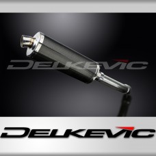 BMW S1000RR 2015-2016 350mm OVAL CARBON BSAU SILENCER EXHAUST KIT