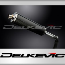 BMW S1000RR 2015-2016 450mm OVAL CARBON BSAU SILENCER EXHAUST KIT