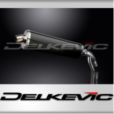 BMW S1000XR 2015-2018 450mm OVAL CARBON BSAU SILENCER EXHAUST KIT