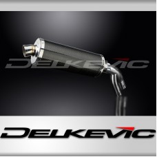 BMW S1000XR 2015-2018 350mm OVAL CARBON BSAU SILENCER EXHAUST KIT