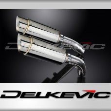 DUCATI 1198 2009-2011 200mm ROUND STAINLESS SILENCER EXHAUST KIT