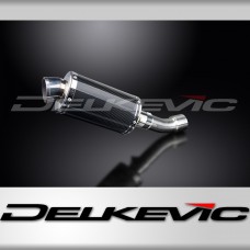 DUCATI DIAVEL 2011-2018 225mm OVAL CARBON SILENCER EXHAUST KIT