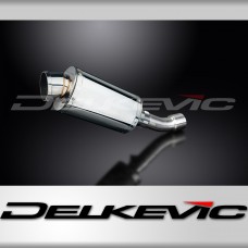 DUCATI DIAVEL 2011-2018 225mm OVAL STAINLESS SILENCER EXHAUST KIT