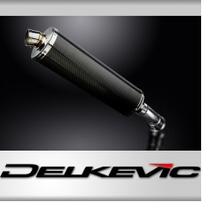 DUCATI HYPERSTRADA HYPERMOTARD 821 939 13-18 DECAT 450mm OVAL CARBON EXHAUST