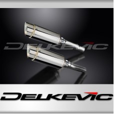DUCATI MONSTER 620-695-800 02-08 200mm ROUND STAINLESS SILENCER EXHAUST KIT