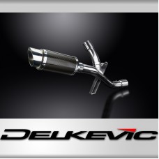 DUCATI MULTISTRADA 1200 2016-2018 DECAT 200mm ROUND CARBON  EXHAUST KIT