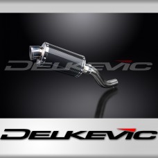 DUCATI SCRAMBLER FULL THROTTLE 2015-2016 225mm OVAL CARBON EXHAUST KIT