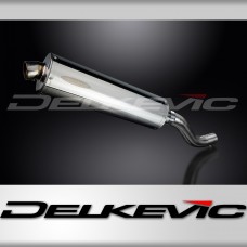 DUCATI SCRAMBLER FULL THROTTLE 2015-2016 450mm OVAL STAINLESS BSAU EXHAUST KIT
