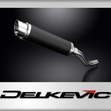 DUCATI SCRAMBLER FULLTHROTTLE 15-16 350mm CARBON ROUND BSAU SILENCER EXHAUST KIT