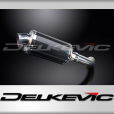 F800 S-ST 2006-2014 / DS70 OVAL 225mm (9 inch) CARBON FIBRE SILENCER
