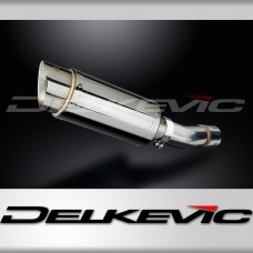 SUZUKI SV400 SV650 1998-2002 200mm ROUND STAINLESS SILENCER EXHAUST KIT