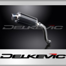 SUZUKI SV650 1998-2002 Hi-LEVEL 225mm OVAL CARBON SILENCER EXHAUST KIT