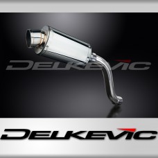 SUZUKI SV650 1998-2002 Hi-LEVEL 225mm OVAL STAINLESS SILENCER EXHAUST KIT