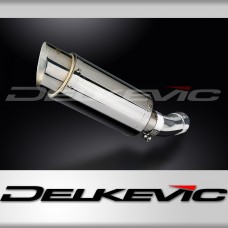 SUZUKI SV400 SV650 2003-2015 200mm ROUND STAINLESS SILENCER EXHAUST KIT