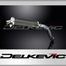 SUZUKI SV650 S 03-15 Hi-LEVEL 350mm OVAL CARBON BSAU SILENCER EXHAUST KIT