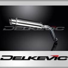 SUZUKI SV650 S 03-15 Hi-LEVEL 350mm ROUND STAINLESS BSAU SILENCER EXHAUST KIT