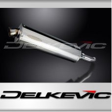 SV650 2016-2017 / OVAL 450mm (18 inch) SILENCER 304 STAINLESS STEEL