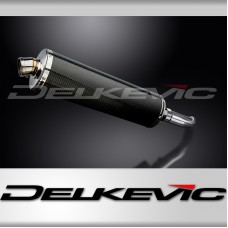 SV650 2016-2017 / OVAL 450mm (18 inch) CARBON FIBRE SILENCER