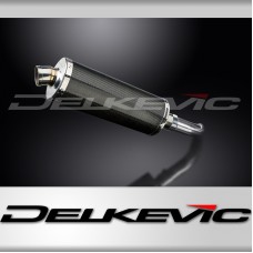 SV650 2016-2017 / OVAL 350mm (14 inch) CARBON FIBRE SILENCER