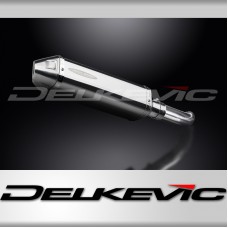 SV650 2016-2017 / TRI-OVAL 320mm (13 inch) RH SILENCER 304 STAINLESS STEEL